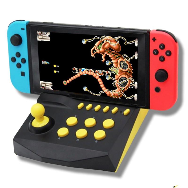 K&amp;SGAMER Switch 一体型 アーケードコントローラー MINI アケコン ドック アーケードスティック for Nintendo Switch