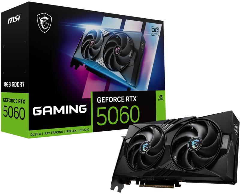 GeForce RTX 5060 8G GAMING TRIO OC