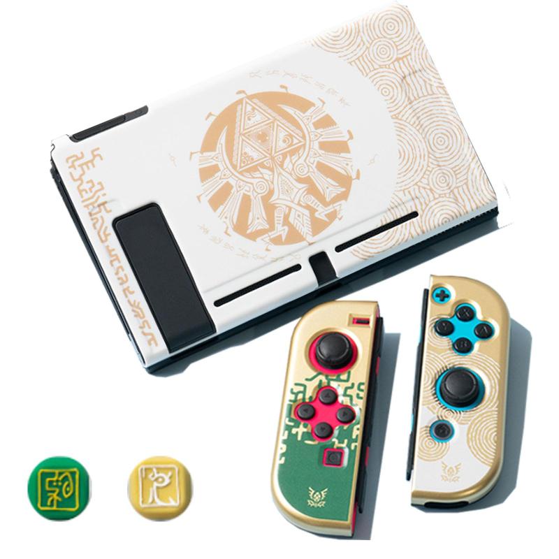 【Switch/Switch有機elモデル対応】YaPanda スイッチ カバー Nintendo switch OLED スイッチ ケース 薄型 軽量 Joy-Conカバー アナログスティックカバー 分体式 全面保護ケース 耐久性 耐衝撃 キズ防止 衝