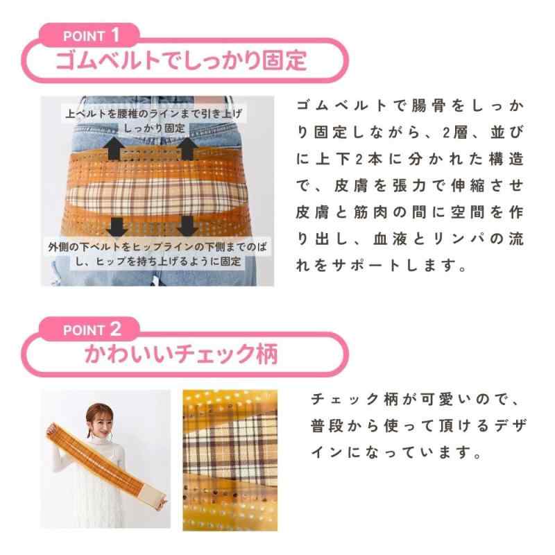 辻希美プロデュース 骨盤補正固定バンド カーブベルトプロテクト