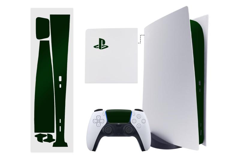Rakuten - TALONGAMES PS5用本体保護フィルム フロントミドル保護ステッカー 両エディション対応
