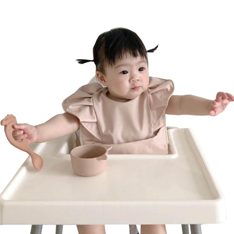 [kalavika] お食事スタイ エプロン 柔らかい 離乳食 ベビー 北欧 赤ちゃん スタイ 女の子 男の子 ベビービブ ポケット付き 幼児 子供 保育園 入園準備 出産祝い