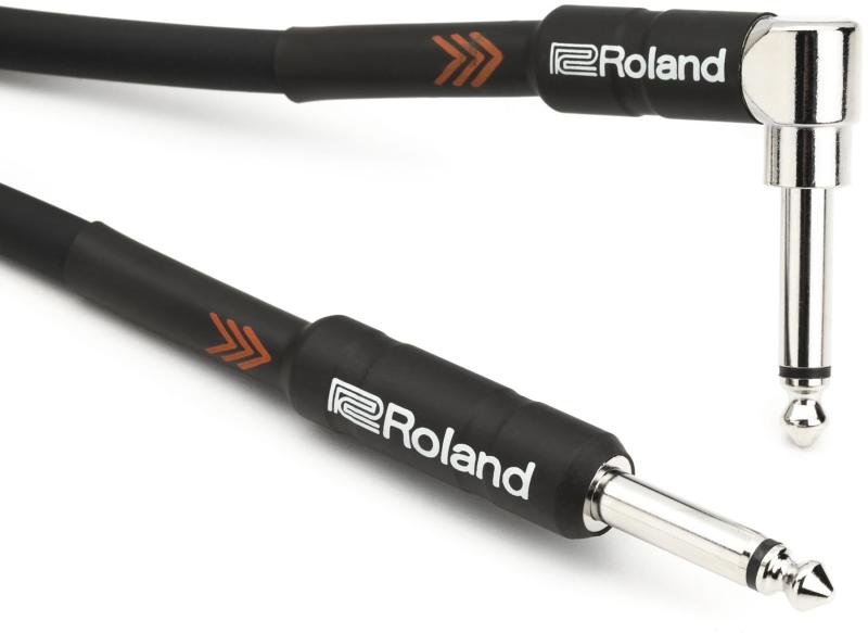 ローランド Roland 楽器用ケーブル RIC-BA シールド TSフォン(ストレート)-TSフォン(L型)