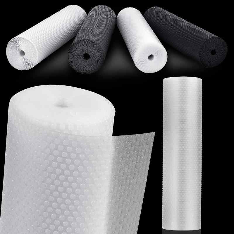MooiFun 食器棚シート シェルフライナー キッチンシート 接着剤不要 裁断可能 EVA製 保護マット
