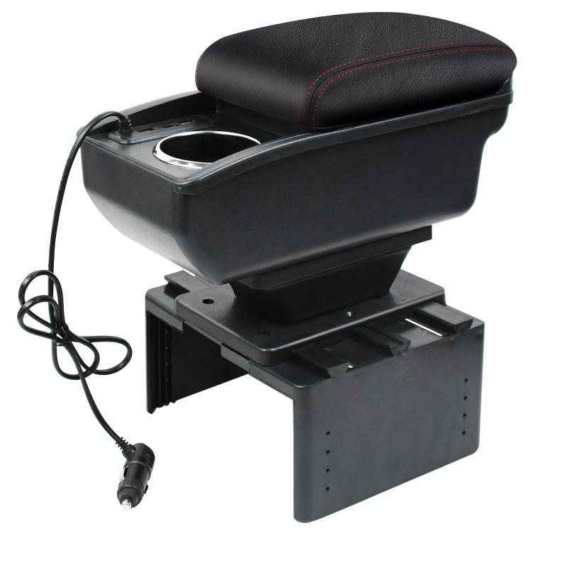 seiyishi コンソールボックス アームレスト 汎用 コンソールボックス車用収納ボックス 多機能 ドリンクホルダー 内装 長時間 運転 アームレスト 疲労を軽減 カー用品 車 肘掛け 収納