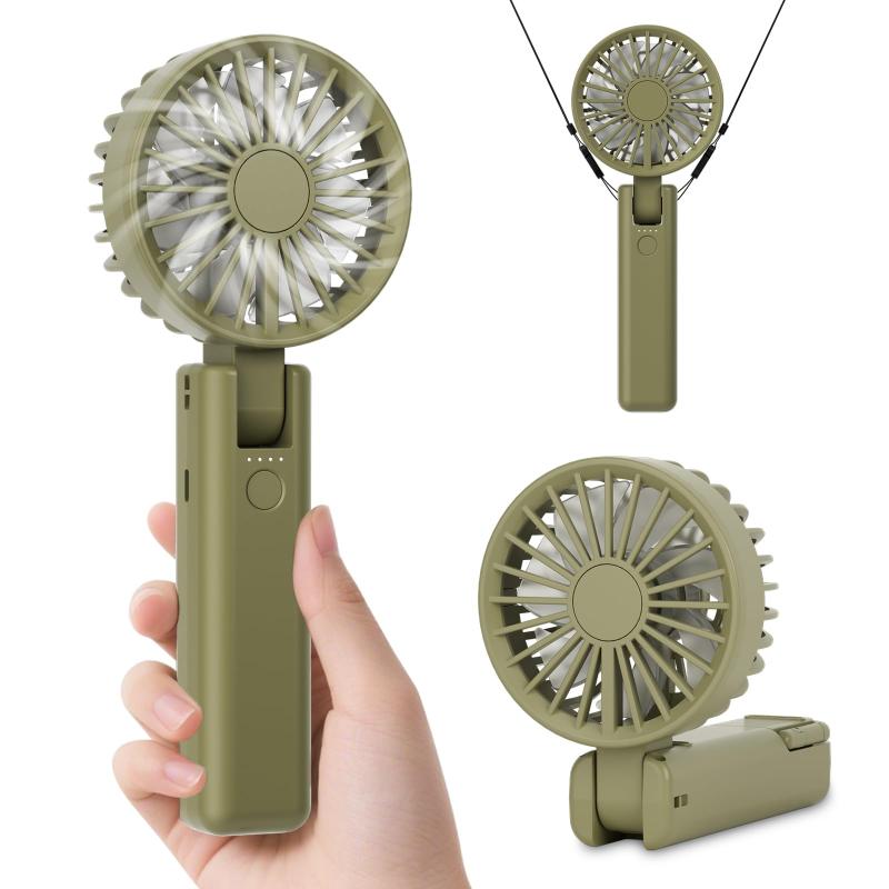 【NEXTe PLUS】ハンディファン 「2025年新登場・180°無段階調節」可愛い 手持ち扇風機 折り畳み 3way（..