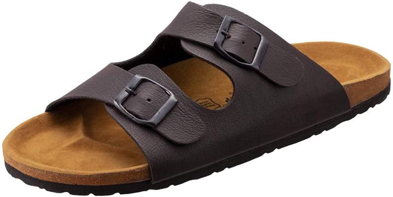 [Captain K] [キャプテン・ケイ] ファッションサンダル ダブルベルト 天然コルク サンダル 男女兼用