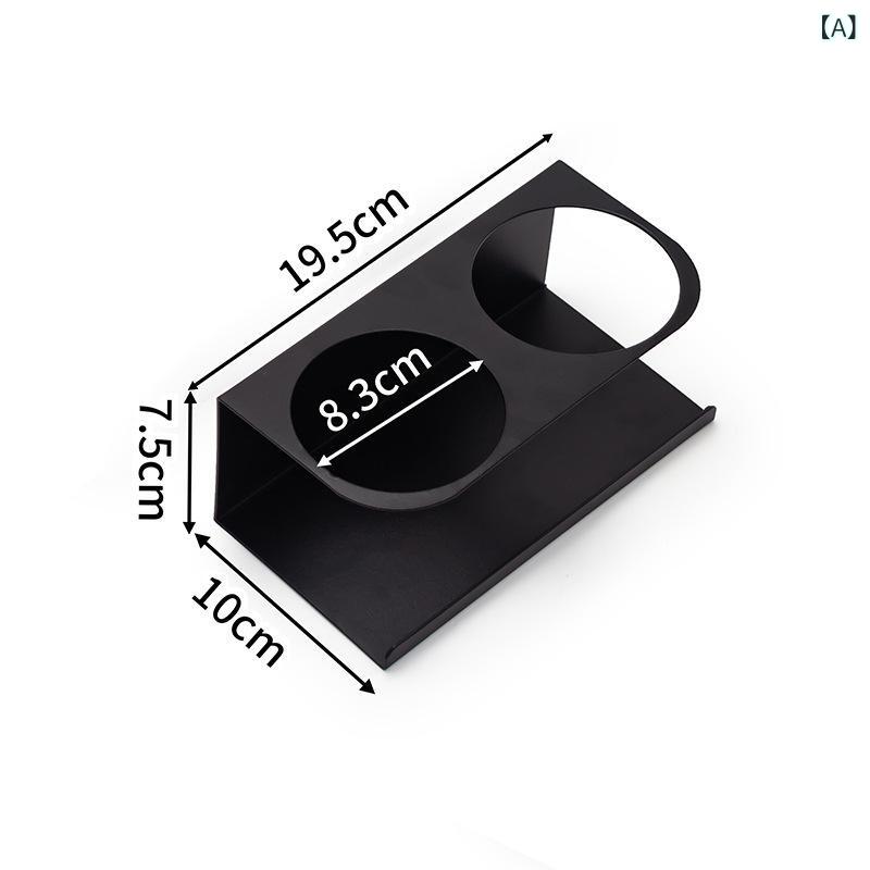 Rakuten - キッチン収納 マグネット式コップホルダー 冷蔵庫側面取り付け カップラック 鉄製収納スタンド 省スペース 強力磁石 冷蔵庫横収納 水切りホルダー キッチン小物整理 浮かせる収納 使いやすい