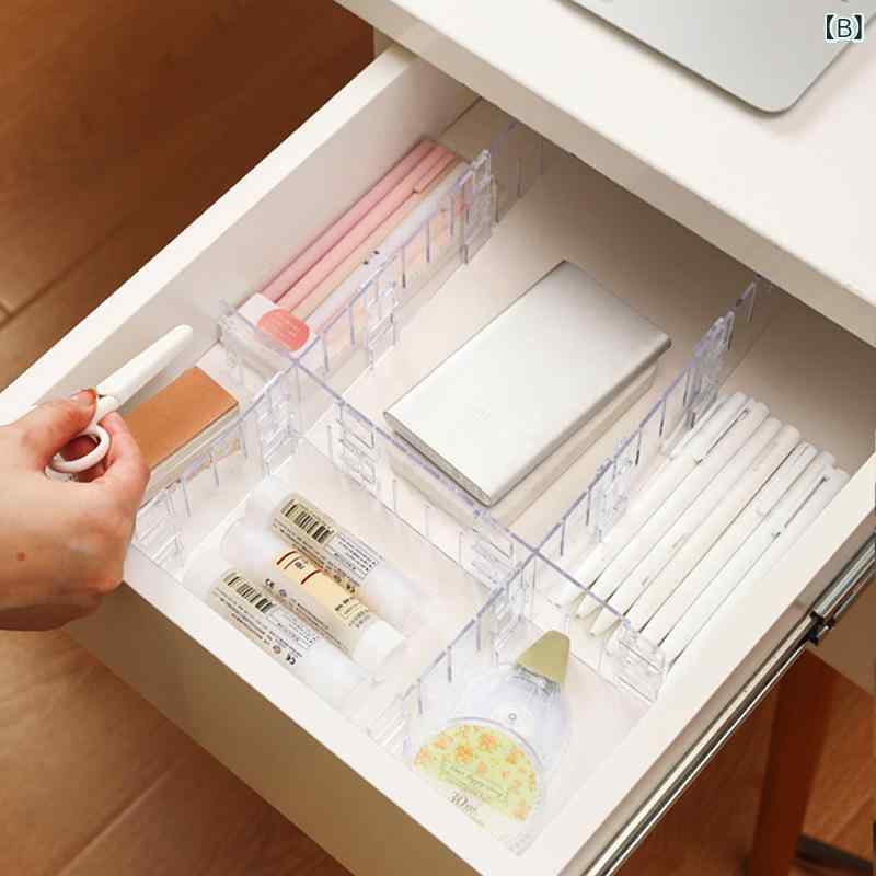 収納仕切り板 引き出し用 整理仕切り 組み合わせ自在 クローゼット収納 自由調整 ...