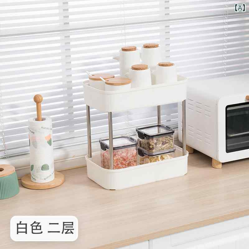 収納ワゴン レディース 収納棚 キッチンラック 隙間収納ラック 3段 キャスター付き...