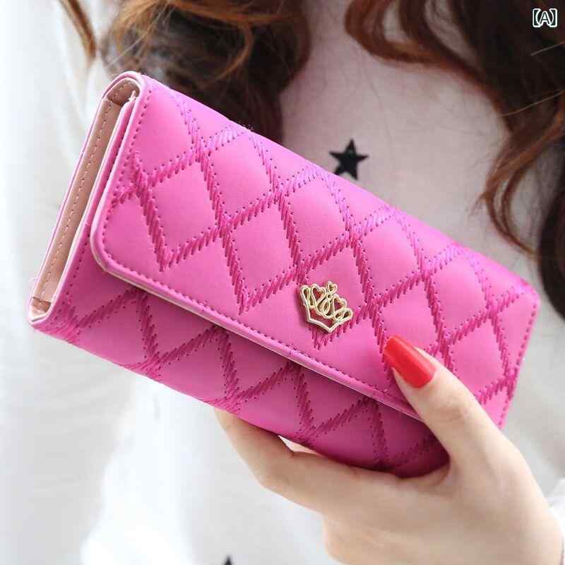 長財布 レディース 財布 大容量 ラウンドファスナー ロングウォレット 菱形 キルティング調 スマホ収納 札入れ カード入れ 多機能 薄型 使いやすい おしゃれ プレゼント 母の日