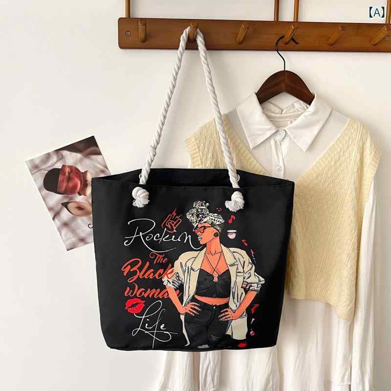 Tote Bag - トートバッグ レディース キャンバス 帆布 大容量 ショルダーバッグ 軽量 手提げ バッグ A4対応 通勤 通学 旅行 マザーズバッグ シンプル 無地 肩掛け 丈夫 収納しやすい おしゃれ 鞄 かばん