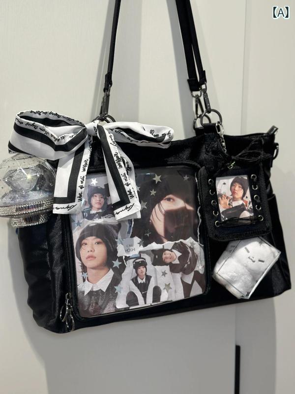 Tote Bag - トートバッグ レディース 2way ナイロン ショルダーバッグ 大容量 軽量 通学 通勤 収納しやすい 斜めがけ 多機能 ハンドバッグ マザーズバッグ 旅行 お出かけ おしゃれ シンプル 撥水性 アウトドア