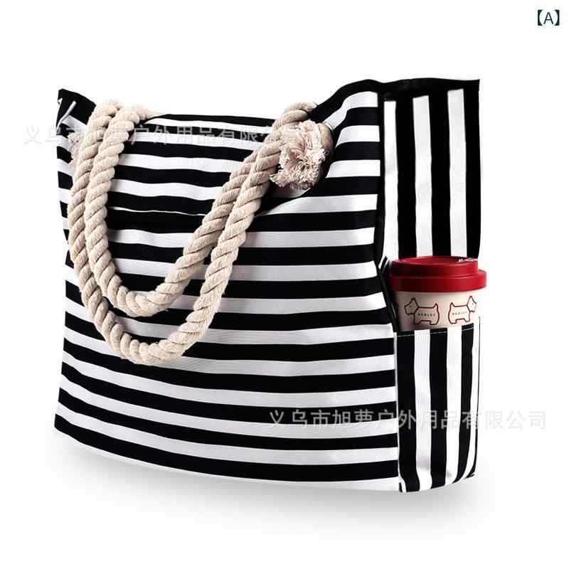 Tote Bag - トートバッグ レディース 大容量 キャンバス 帆布 手提げバッグ 丈夫 通勤 通学 マザーズバッグ 旅行 ジムバッグ 収納しやすい 整理整頓 肩掛け 斜め掛け 大きめ A4 多機能 軽量 シンプル