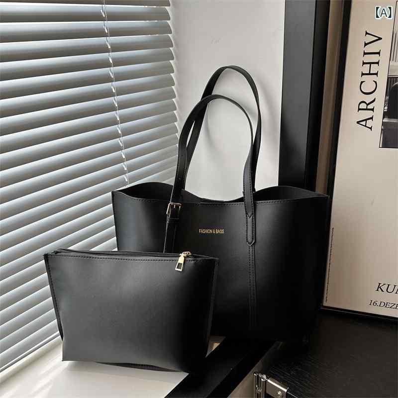 Tote Bag - トートバッグ レディース 拼色大容量バッグ 手提げ ショルダー 肩掛け バイカラー 通勤 通学 軽量 収納しやすい A4サイズ対応 カジュアル ビジネス オフィス バッグ シンプル 大きめ 多機能