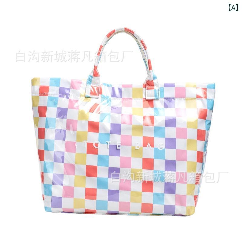 トートバッグ レディース 大容量 手提げバッグ 丈夫な紙素材 軽量 買い物バッグ A4 通勤 通学 肩掛け ショッピングバッグ 耐久性 収納しやすい シンプル 無地 軽い 撥水加工 マザーズバッグ 旅行 お出かけ