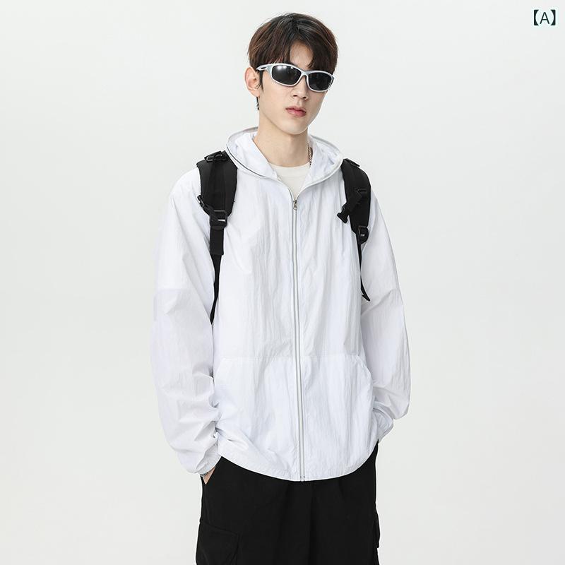 ラッシュガード メンズ レディース UVカットパーカー 夏用 吸汗速乾 日焼け防止 薄手 通気性 冷感素材 ジップアップ 紫外線対策 長袖 指穴付き スポーツ アウトドア 軽量 羽織り