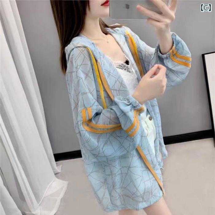 kbox楽天市場店のレディース ラッシュガード パーカー 薄手 UVカット 長袖 指穴付き 冷感素材 紫外線対策 日焼け防止 吸汗速乾 涼しい 通気性 動きやすい ジップアップ アウター 羽織り 夏 スポーツ アウトドア 散歩 キャンプ 運転 釣り｜アングル3