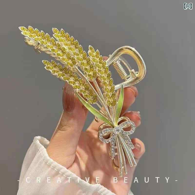 ヘアクリップ レディース バンスクリップ ヘアアクセサリー 髪留め 大きめ 金属製 ゴールド しっかり留まる 強力 挟むだけ ヘアアレンジ まとめ髪 シンプル おしゃれ ヘアアクセ デイリー オフィス