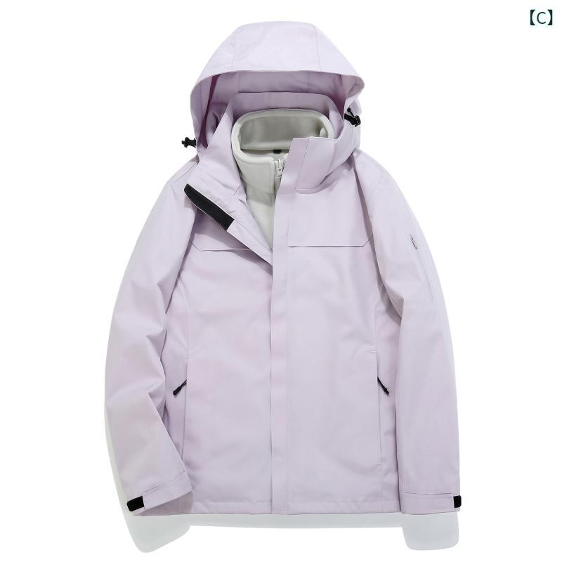 マウンテンパーカー メンズ レディース 3way 撥水加工 登山服 防寒着 取り外し可能 ライナー付き 防風 アウター ジャケット 通気性 保温性 暖かい アウトドアウェア 冬服 男女兼用 キャンプ 通勤 通学 作業着 収納しやすい 3