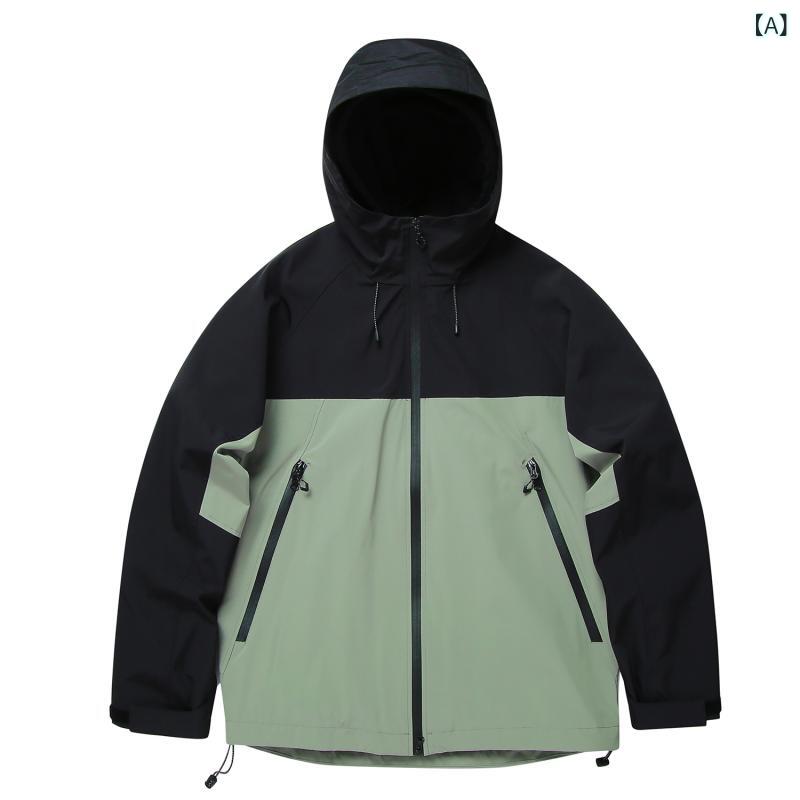 Rakuten - マウンテンパーカー メンズ レディース 登山服 アウター 防風 ジャケット スポーツウェア ウインドブレーカー アウトドア 撥水 透湿 動きやすい キャンプ 春秋用 通気性 軽量 釣り 登山 ハイキング キャンプ用品