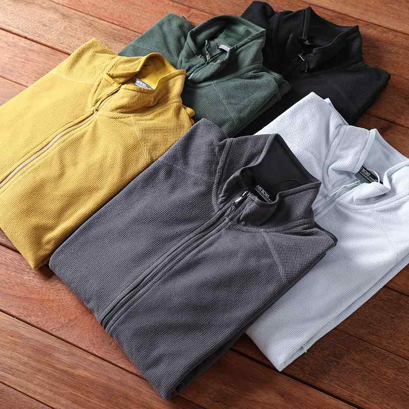 メンズジャケット 立領格紋ジャケット アウトドア アウター 秋冬用 起毛素材 暖か...