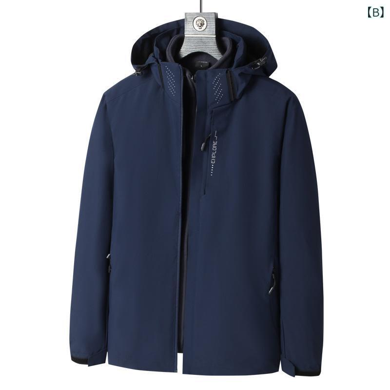 マウンテンパーカー レディース メンズ 3way ジャケット 防風 防水 登山服 裏ボア ...