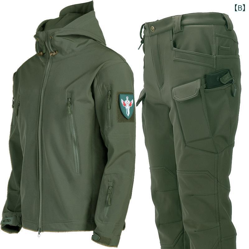 マウンテンパーカー メンズ 防寒着 裏起毛 ソフトシェルジャケット 登山服 防水 防...