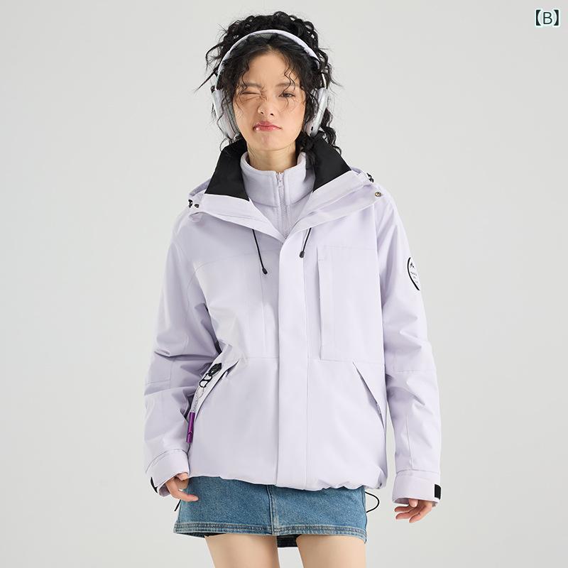 マウンテンパーカー メンズ レディース 登山服 ウインドブレーカー 防風 撥水 ジャ...
