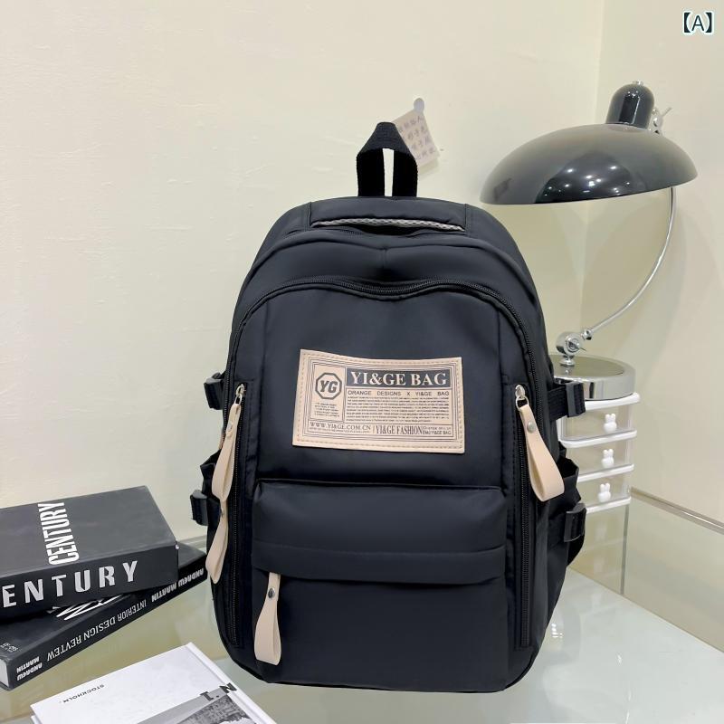 Rakuten - リュックサック レディース メンズ 大容量 バックパック シンプル 軽量 旅行 通学 学生 多機能 収納しやすい 丈夫 男女兼用 ナイロン調 タブレット収納 デイパック 通勤 アウトドア カジュアル
