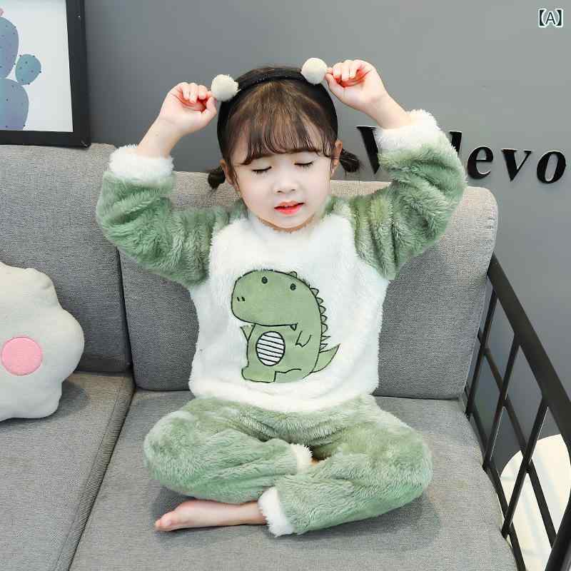 パジャマ キッズ 女の子 上下セット フランネル素材 ルームウェア 1歳 2歳 3歳 4歳 5歳 ベビー 暖かい 長袖 部屋着 セットアップ 前開き 防寒 保温 保育園 幼稚園 通園 通学 動きやすい