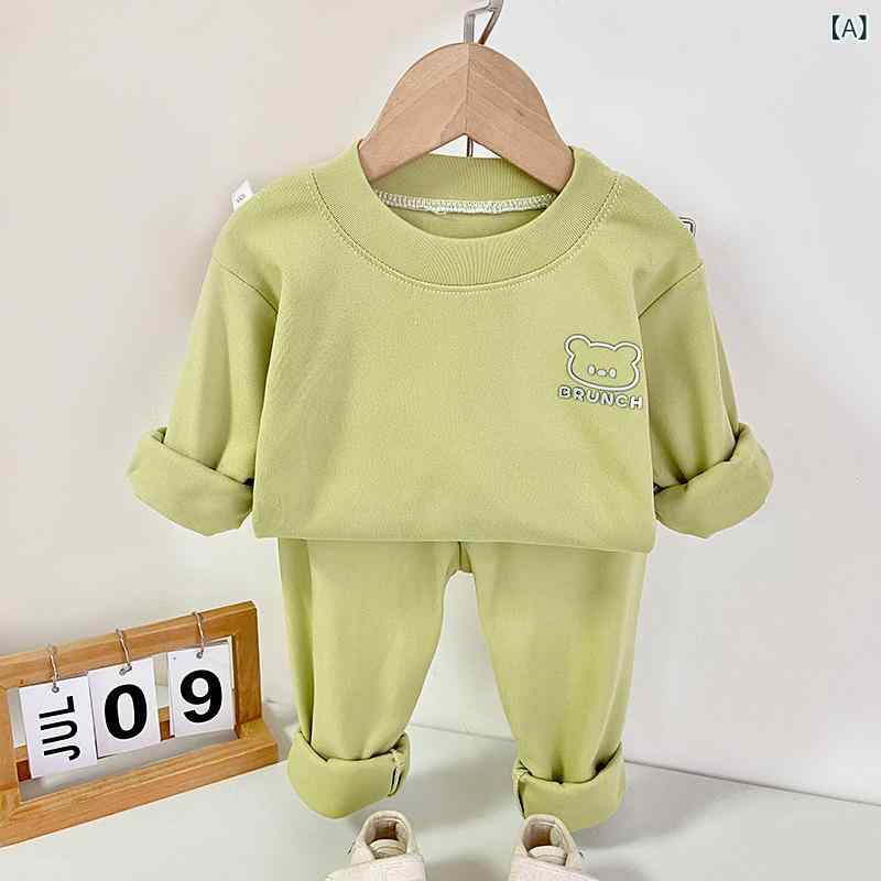 子供用インナーセット 上下セット 長袖 キッズインナー コットン混素材 保温性重視 伸縮性あり 肌触りソフト 普段着 通園 通学 部屋着 着替えやすい 秋冬 男の子 女の子 男女兼用