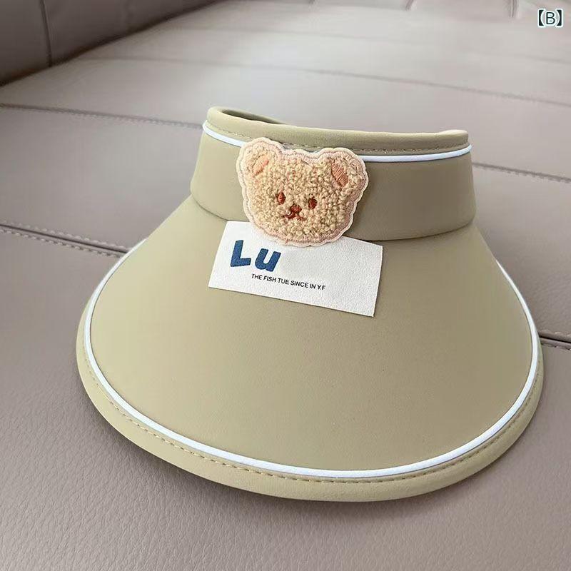kbox楽天市場店のキッズ帽子 子供 UVカット ハット サンバイザー 折りたたみ つば広 紫外線対策 日よけ帽子 男の子 女の子 通気性 公園 外遊び アウトドア 収納便利 持ち運び 軽い 熱中症対策 速乾 登山 遠足｜アングル2