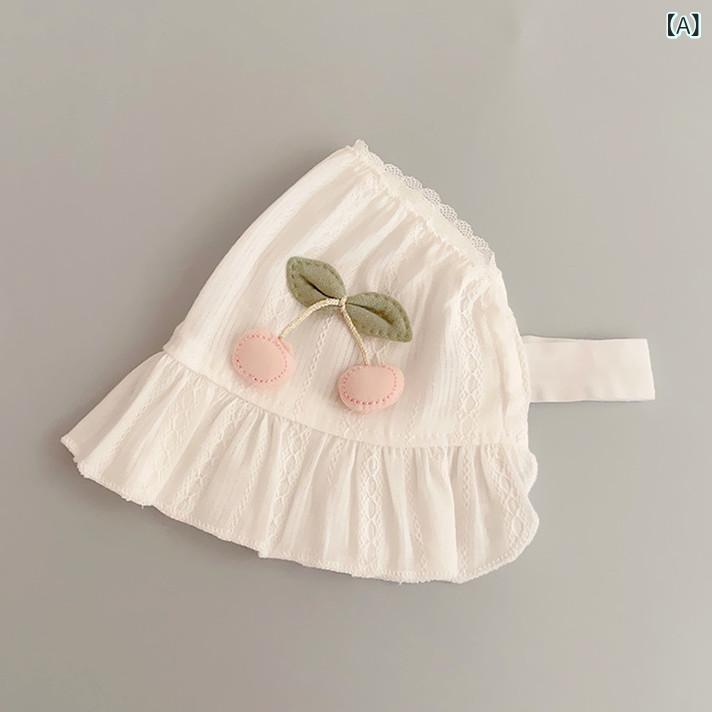 ベビー帽子 女の子 姫系 レースハット 新生児 赤ちゃん用 キャップ 花柄 かわいい ...