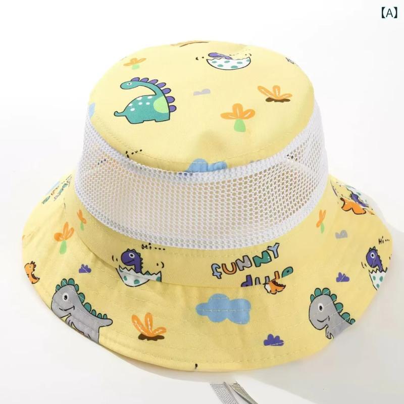 ハット キッズ 子供用 帽子 日よけ メッシュ 通気性 ベビー キャップ 男の子 女の子 つば広 UVカット 速乾 軽量 折りたたみ 持ち運びやすい 紫外線対策 お出かけ 公園遊び 夏用