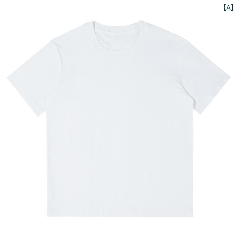 Tシャツ メンズ 半袖 無地 シンプル 綿混素材 オーバーサイズ カットソー クルーネック ゆったり 着回ししやすい インナー トップス カジュアル 通学 通勤 夏服 通気性 吸汗 速乾 おしゃれ
