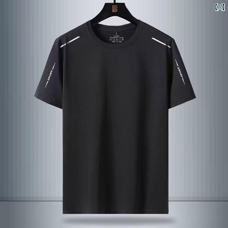 Tシャツ メンズ 速干 半袖 丸首 カットソー クルーネック 涼しい 接触冷感素材 ト...