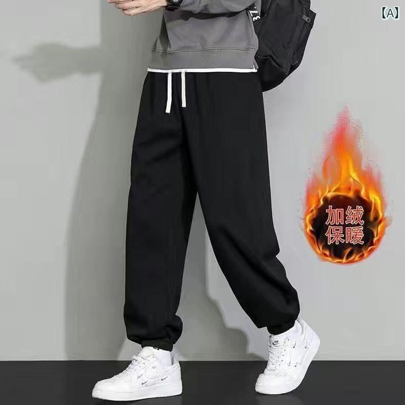 ジョガーパンツ メンズ 春夏 スウェットパンツ 長ズボン 綿混 伸縮性 ウエストゴム...