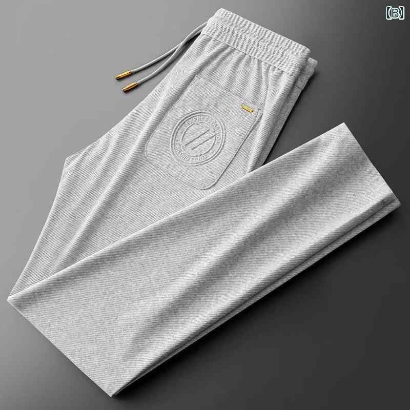 ジョガーパンツ メンズ 運動パンツ スウェットパンツ テーパードパンツ 刺繍入り ...