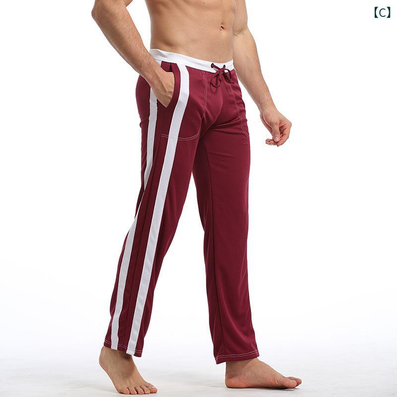 ロングパンツ メンズ 速干パンツ スポーツウェア ストレッチパンツ テーパードパン...