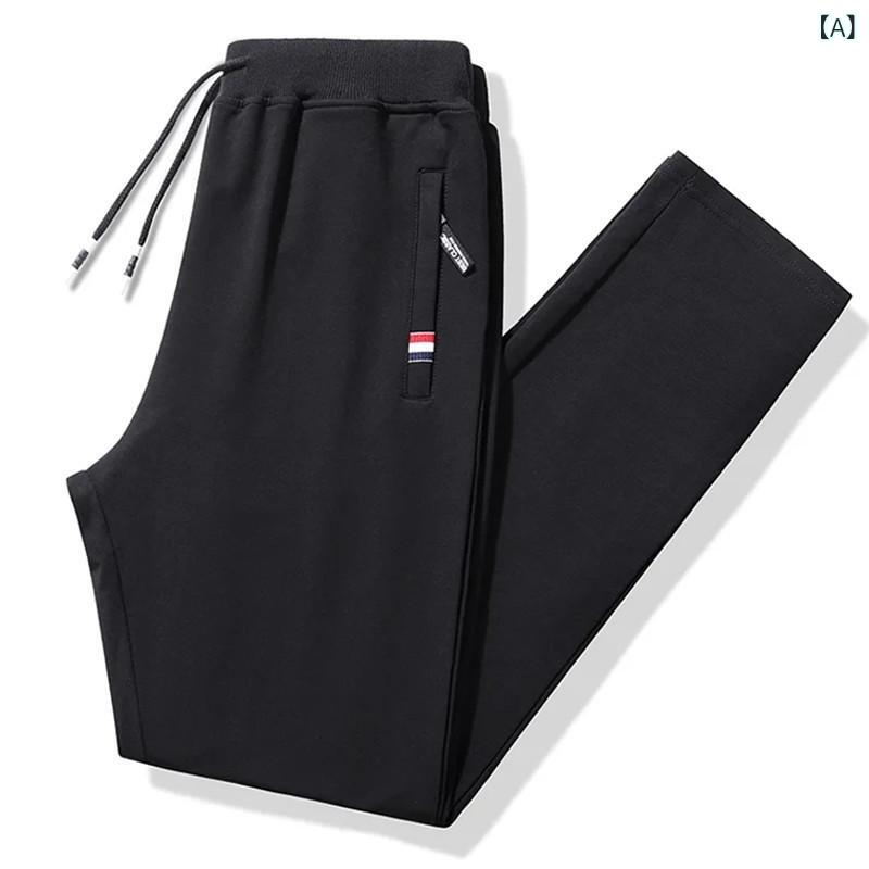 ジョガーパンツ メンズ 動きやすい ストレッチ スポーツウェア ロングパンツ スウ...