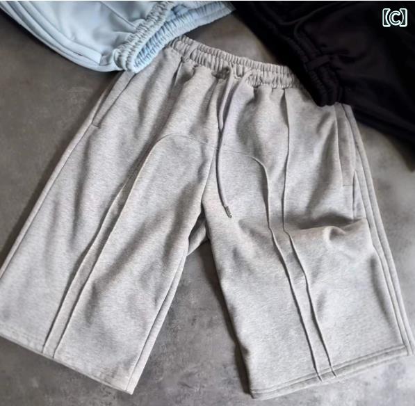 ロングパンツ メンズ ジョガーパンツ ストレッチ 伸縮素材 ドローストリング ウエ...