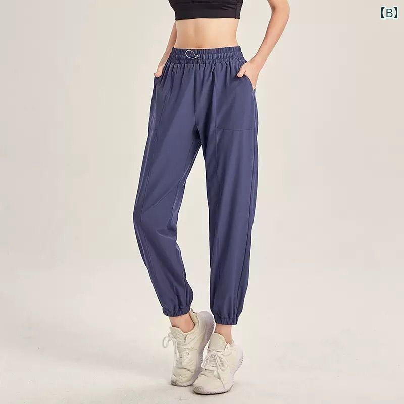 ジョガーパンツ レディース スポーツウェア ストレッチパンツ ロング丈 伸縮性 フ...