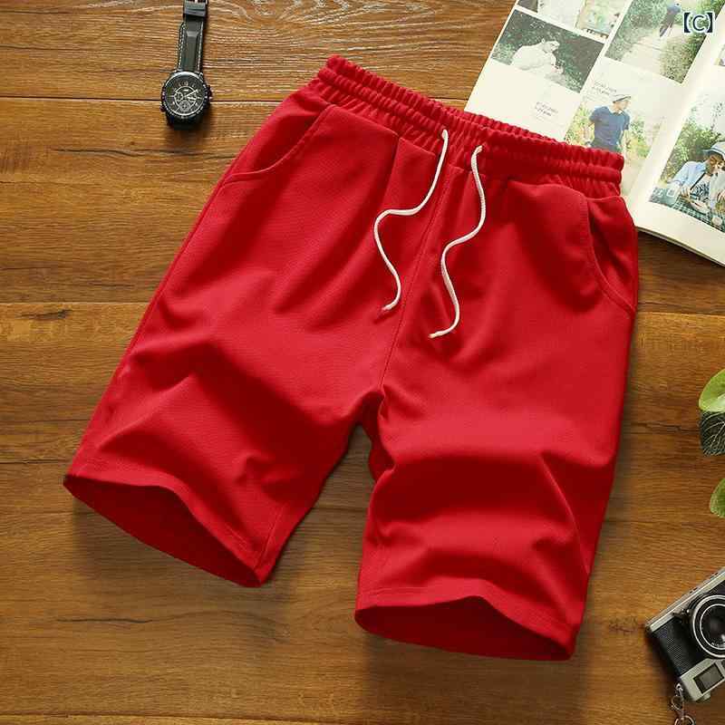 ショートパンツ メンズ 直筒パンツ サマーパンツ 膝上丈 涼しい ハーフパンツ 動き...
