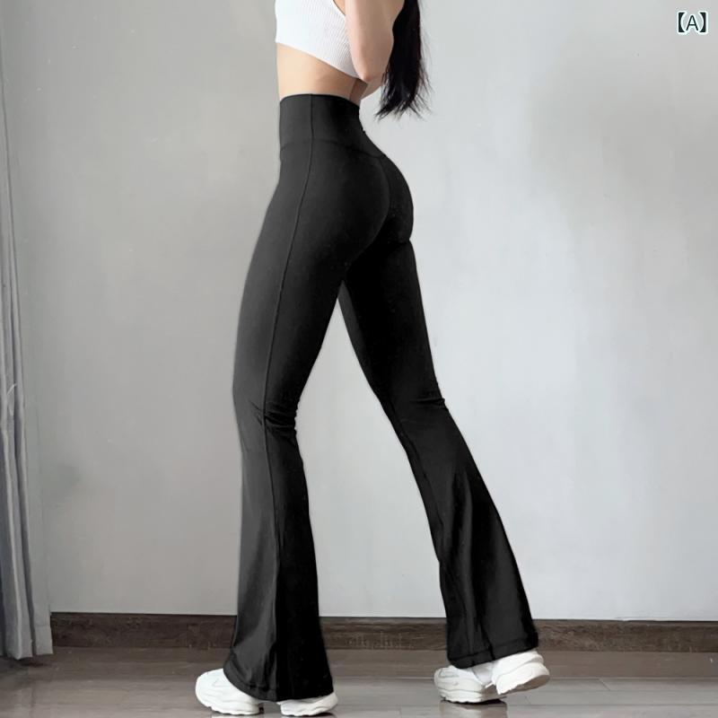 ロングパンツ レディース ヨガパンツ 美脚 ハイウエスト ストレッチ フィットネス ...