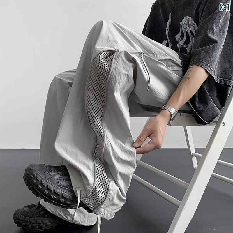 ロングパンツ メンズ 速干パンツ 登山パンツ 撥水 カーゴパンツ ストレートパンツ ...