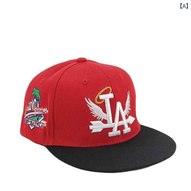 Hats - キャップ メンズ ベースボールキャップ 平つば 帽子 フラットバイザー シンプル ストリート系 アウトドア 紫外線対策 日よけ スポーツ カジュアル 野球帽 日差しを遮る 深めの被り心地