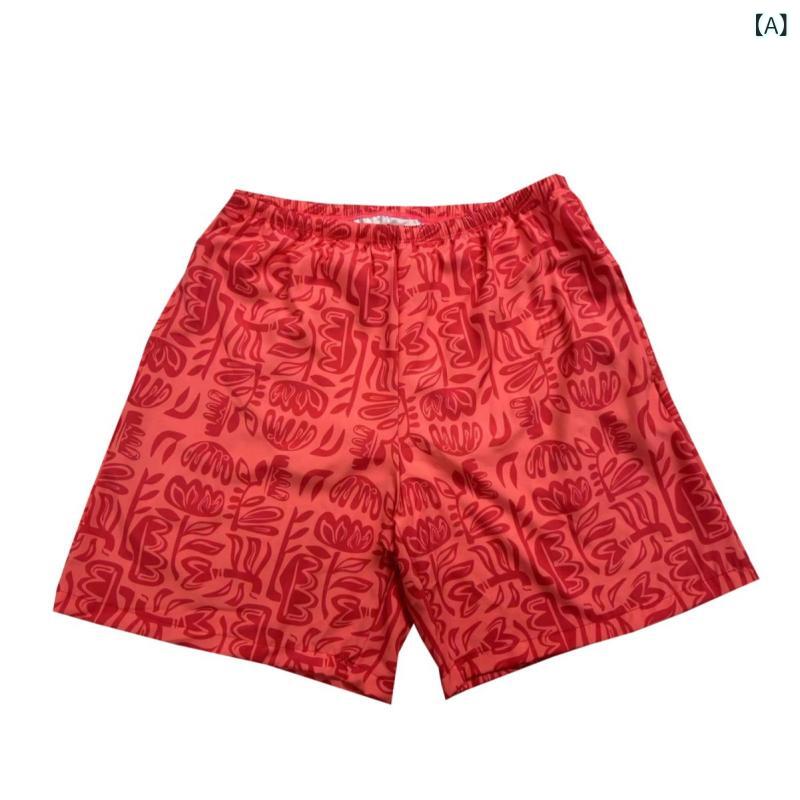 ショートパンツ メンズ スポーツウェア 短パン ハーフパンツ 速乾 水着 サーフパンツ ビーチウェア スイムウェア 膝上丈 通気性抜群 動きやすい 海水浴 プール ジム フィットネス アウトドア スポーツ