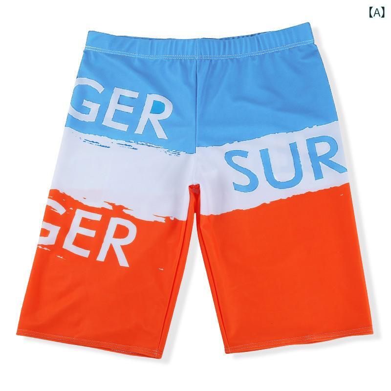 Swimwear - メンズ 水着 サーフパンツ 大きいサイズ 速乾 ビーチパンツ ショートパンツ 水陸両用 柄物 インナー付き 伸縮性 海水浴 プール 旅行 リゾート マリンスポーツ 動きやすい