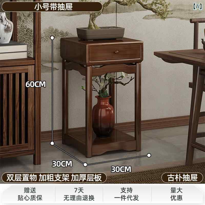 フラワースタンド 木製 花台 盆栽棚 飾り棚 スタンド おしゃれ 室内 インテリアラ...